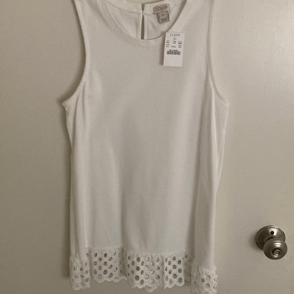 🩵BUNDLE ITEM NWT J.CREW SCALLOPED EYELET TOP